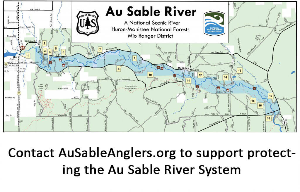 Au Sable River is Under Attack - MichOutdoors.com